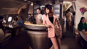 Penelope Cruz in an Emirates ad. (Supplied)