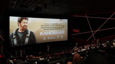 An image from the premiere of Kandahar in Riyadh. (Supplied)
