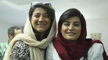 Iranian journalists Niloofar Hamedi (L) and Elaheh Mohammadi (R) were arrested by Iran in September 2022 over their coverage of Mahsa Amini’s death. (Twitter)
