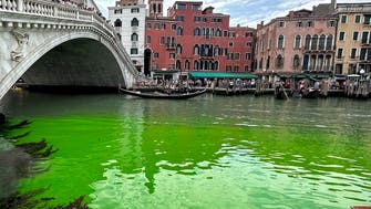 Mystery solved: Wastewater testing chemicals turn Venice’s Grand Canal green 
