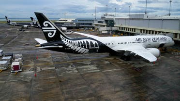 Air New Zealand passenger planes are parked on the tarmac at Auckland International Airport in Auckland, New Zealand, Wednesday, March 23, 2022. (AP)