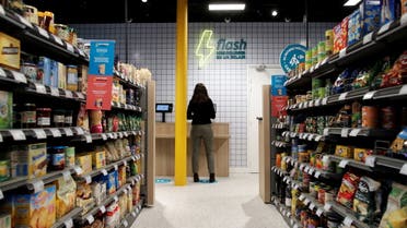 checkout-free Carrefour store in Paris, France. (Reuters)