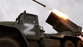 حمله راکت‌اندازهای «گراد» روسیه به مواضع ارتش اوکراین