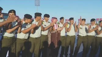 شادی سے قبل عشائیہ، اردنی ولی عہد  روایتی رقص ’’ الدحیہ‘‘ میں شریک