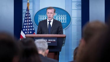 FILE PHOTO: White House National Security Advisor Jake Sullivan speaks during a daily press briefing at the White House in Washington, D.C., U.S., November 10, 2022. REUTERS/Tom Brenner/File Photo