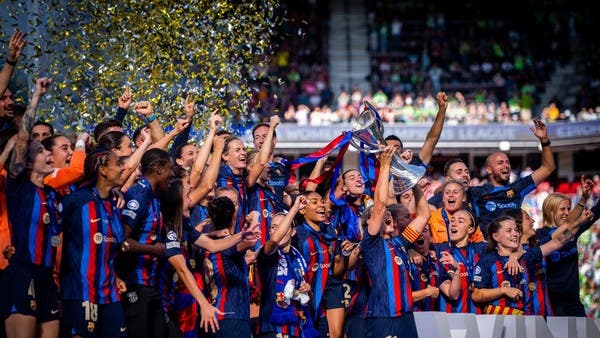 نهائي مثير يهدي برشلونة بطولة دوري أبطال أوروبا