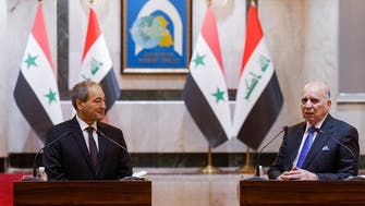 Foreign ministers of Iraq, Syria discuss tackling cross-border drug trade