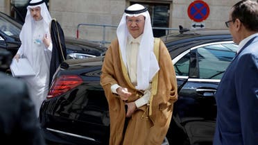 Saudi Arabia's Minister of Energy Prince Abdulaziz bin Salman Al-Saud arrives for an OPEC meeting in Vienna, Austria, June 3, 2023. REUTERS/Leonhard Foeger