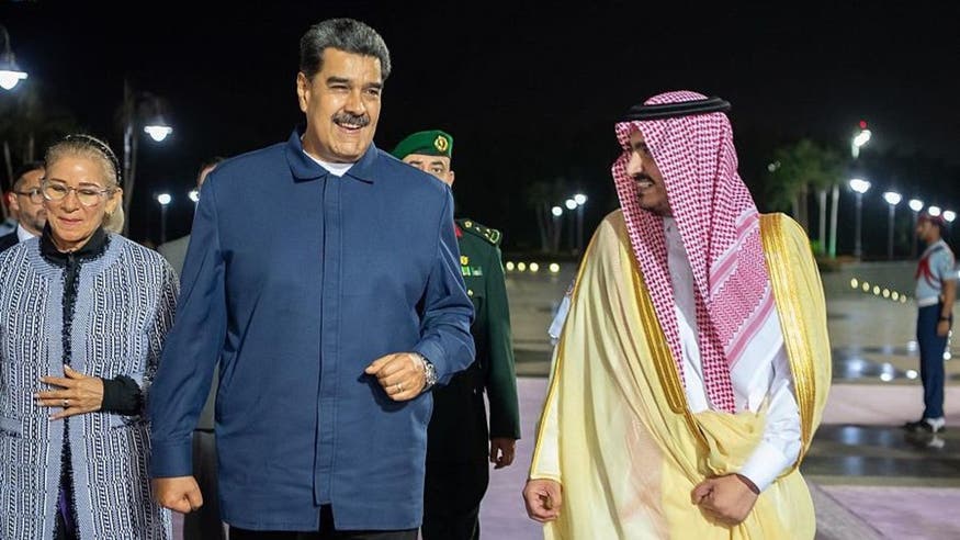 وینزویلا کے صدر نِکولس مادورو کی سعودی عرب کے سرکاری دورے پر جدہ آمد