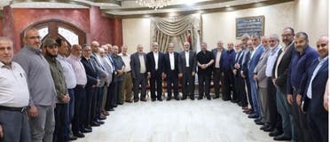 صورة مجمعة لقادة حماس والجهاد في القاهرة 