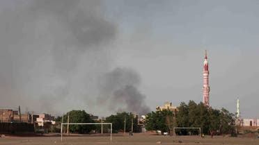 Smoke rises in Khartoum, Sudan, Sunday, June 4, 2023. Saudi Arabia and the United States urged Sudan's warring parties Sunday to agree to and effectively implement a new cease-fire as fighting showed no signs of abating in the northeastern African nation. (AP Photo)