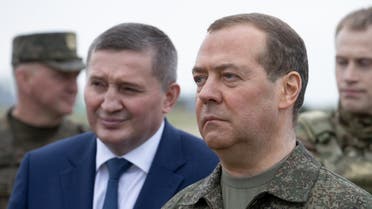 نائب رئيس مجلس الأمن القومي الروسي ديمتري ميدفيديف - فرانس برس