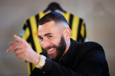 Ballon d’Or holder Karim Benzema was officially unveiled as an Al Ittihad Club player on Thursday in a welcome ceremony played out in front of a packed stadium of fans at the 62,000-capacity King Abdullah Sports City (Jawhara) stadium in Jeddah