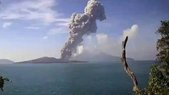 Video: Indonesia's Anak Krakatau volcano spews ash cloud after second eruption 