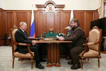 A meeting between Kadyrov and Putin in Moscow last March
