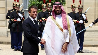 Saudi Crown Prince meets France’s Macron in Paris