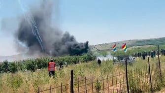 Protestors of Golan Heights wind farm clash with Israeli police