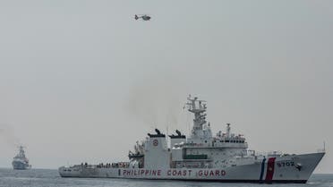 The Philippine coastguard at the coast of Bataan, Philippines in the South China Sea, June 6, 2023. REUTERS/Eloisa LopezT083240Z_1644817304_RC2FD1AHKPBQ_RTRMADP_3_SOUTHCHINASEA-PHILIPPINES-JAPAN-USA