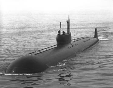 Photo of a Soviet submarine