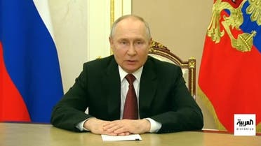 الرئيس الروسي فلاديمير بوتين في أول ظهور له بعد تمرد فاغنر