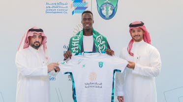 Senegal goalkeeper Edouard Mendy signs with Saudi Arabian side Al-Ahli, June 28, 2023. (Twitter: Al-Ahli Saudi Club)