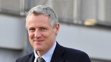 Former Minister of State at the Department for Environment, Food and Rural Affairs and at the Department for International Development Zac Goldsmith arrives to attend a cabinet meeting held at the National Glass Centre at the University of Sunderland, in Sunderland, Britain January 31, 2020. (Reuters)