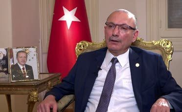 The Turkish ambassador to Egypt, Salih Mutlu Shen