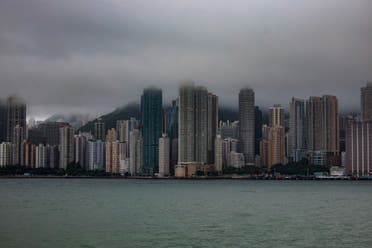 أمطار شديدة تضرب الصين - هونغ كونغ - فرانس برس