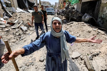 Destruction in Jenin (AFP)