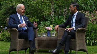 امریکا کی برطانیہ سے چٹان ایسی مضبوط دوستی ہے:صدر بائیڈن کی رشی سوناک سے گفتگو
