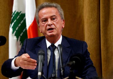 Lebanese Central Bank Governor Riad Salameh speaks during a news conference at Central Bank in Beirut, Lebanon, November 11, 2019. (File photo: Reuters)