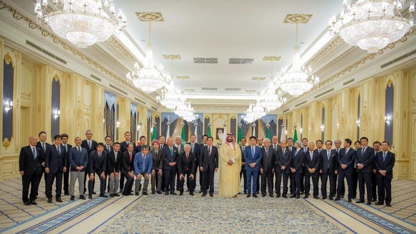 ولي العهد السعودي يلتقي رؤساء الشركات وأصحاب الأعمال في اليابان