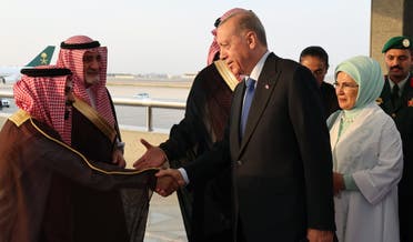 وصول الرئيس التركي إلى جدة 