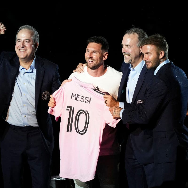 Paris Saint-Germain president 'smiles' at Lionel Messi to MLS