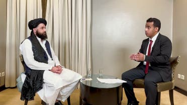 وزير دفاع طالبان خلال لقائه مع العربية