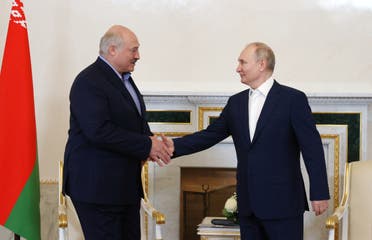 لقاء بين بوتين ولوكاتشينكو في يوليو الماضي