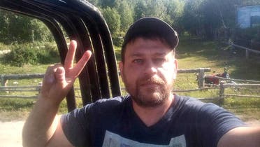 Vadim Ostanin, who had run Navalny’s local headquarters in the Siberian city of Barnaul. (Social media)