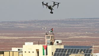 Jordanian army says shot down a drone carrying drugs from Syria 