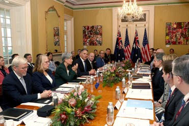 الاجتماع في برزبين بين وزراء من أستراليا والولايات المتحدة