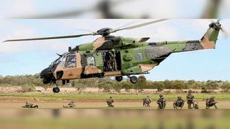 توقف رزمایش مشترک آمریکا و استرالیا پس از سقوط یک هلیکوپتر و ناپدیدشدن چهار نفر