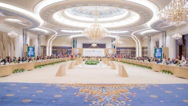 Representatives from more than 40 countries including China, India, and the U.S., attend talks in Jeddah, Saudi Arabia, August 6, 2023, to make a headway towards a peaceful end to Russia's war in Ukraine. Saudi Press Agency/Handout via REUTERS THIS IMAGE HAS BEEN SUPPLIED BY A THIRD PARTY