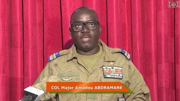 المتحدث باسم المجلس العسكري في النيجر أمادو عبدالرحمن