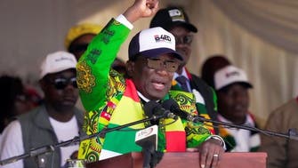 Zimbabwe’s president promises heavenly reward for supporters voting for his party