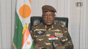 قائد المجلس العسكري في النيجر عبد الرحمن تياني(فرانس برس)