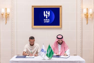 Neymar Jr signs with Al Hilal. (Supplied)
