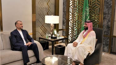 دیدار ولی عهد سعودی با وزیر خارجه ایران