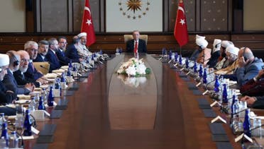 الرئيس التركي يلتقي وفدا من اتحاد علماء المسلمين - أرشيفية