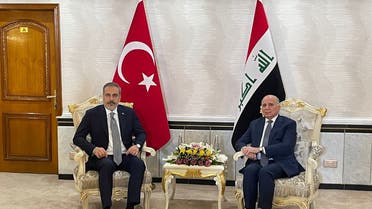 وزيرا خارجية العراق وتركيا في بغداد