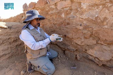 Archeological site in Saudi Arabia. (SPA)