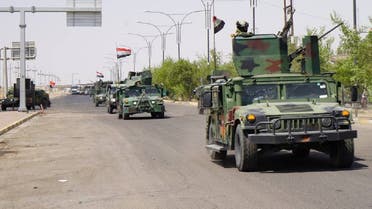 Iraqi security forces deploy in the multi-ethnic Iraqi city of Kirkuk on September 3, 2023. (AFP)